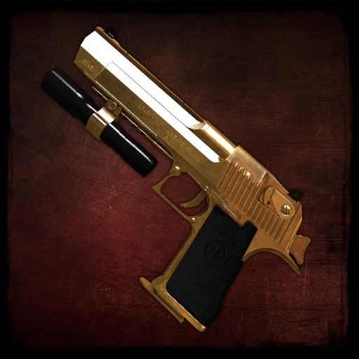 Golden Desert Eagle