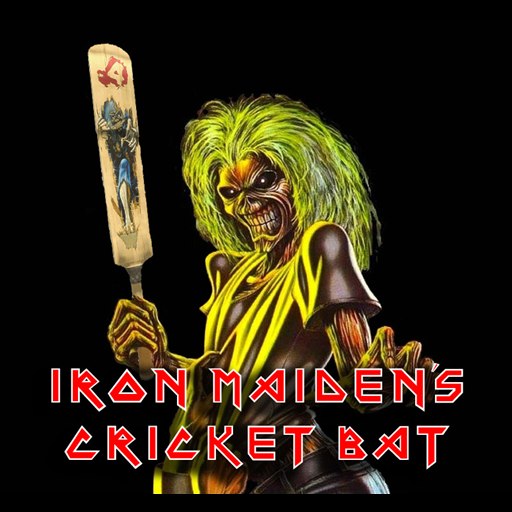 Cricket Bat - Iron Maiden